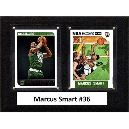 WILLIAMS & SON SAW & SUPPLY C&I Collectables 68SMART NBA 6 x 8 in. Marcus Smart Boston Celtics Two Card Plaque 68SMART